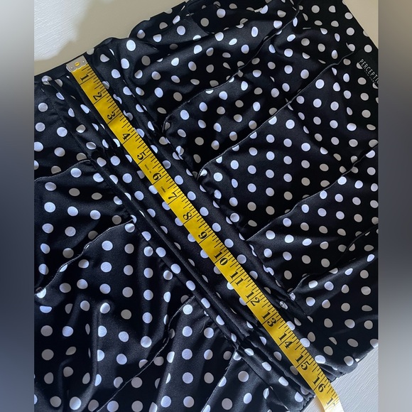 Perceptions New York black/white polka dot dress size L. - Picture 10 of 10